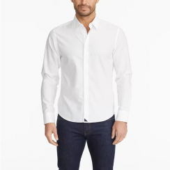 3 Pks Top Grade Pure Cotton White Formal Long Sleeve Shirt