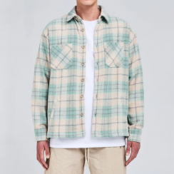 5 Pks Premium Long Sleeve Check Heavy Flannel Double Pocket Shirts