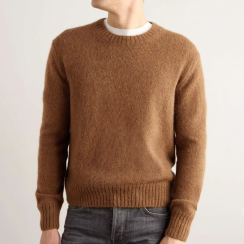 3 Pks Merino Wool Round Neck Long Sleeve Knitwear